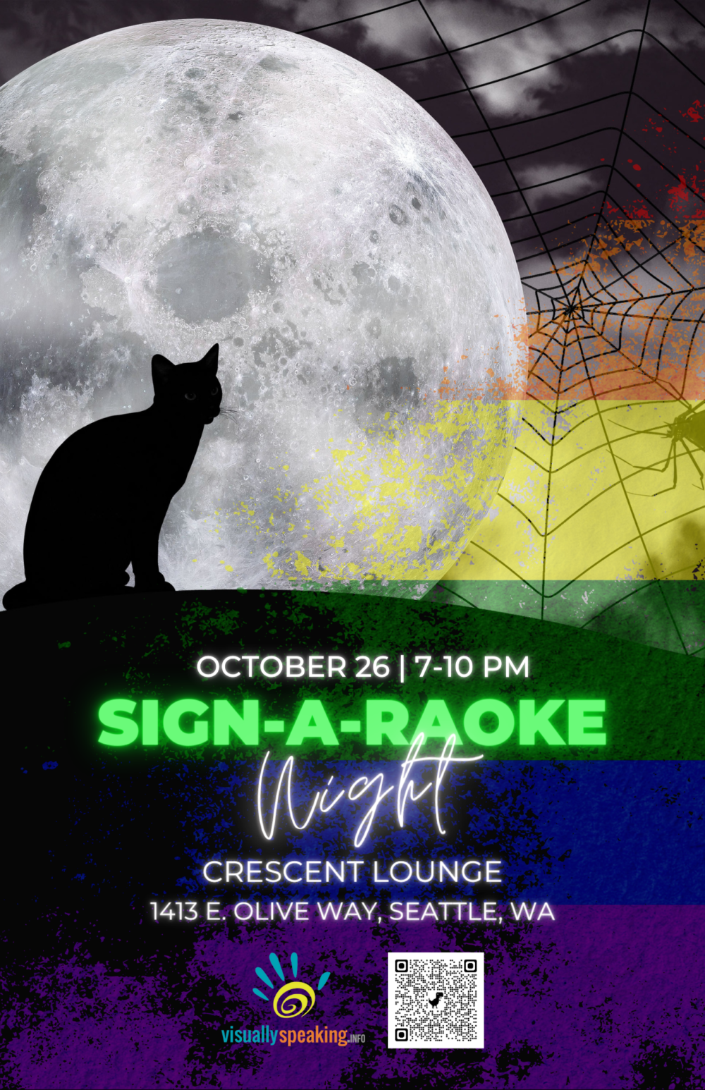 Sign-a-roake Halloween 2023 (11 x 17 in)