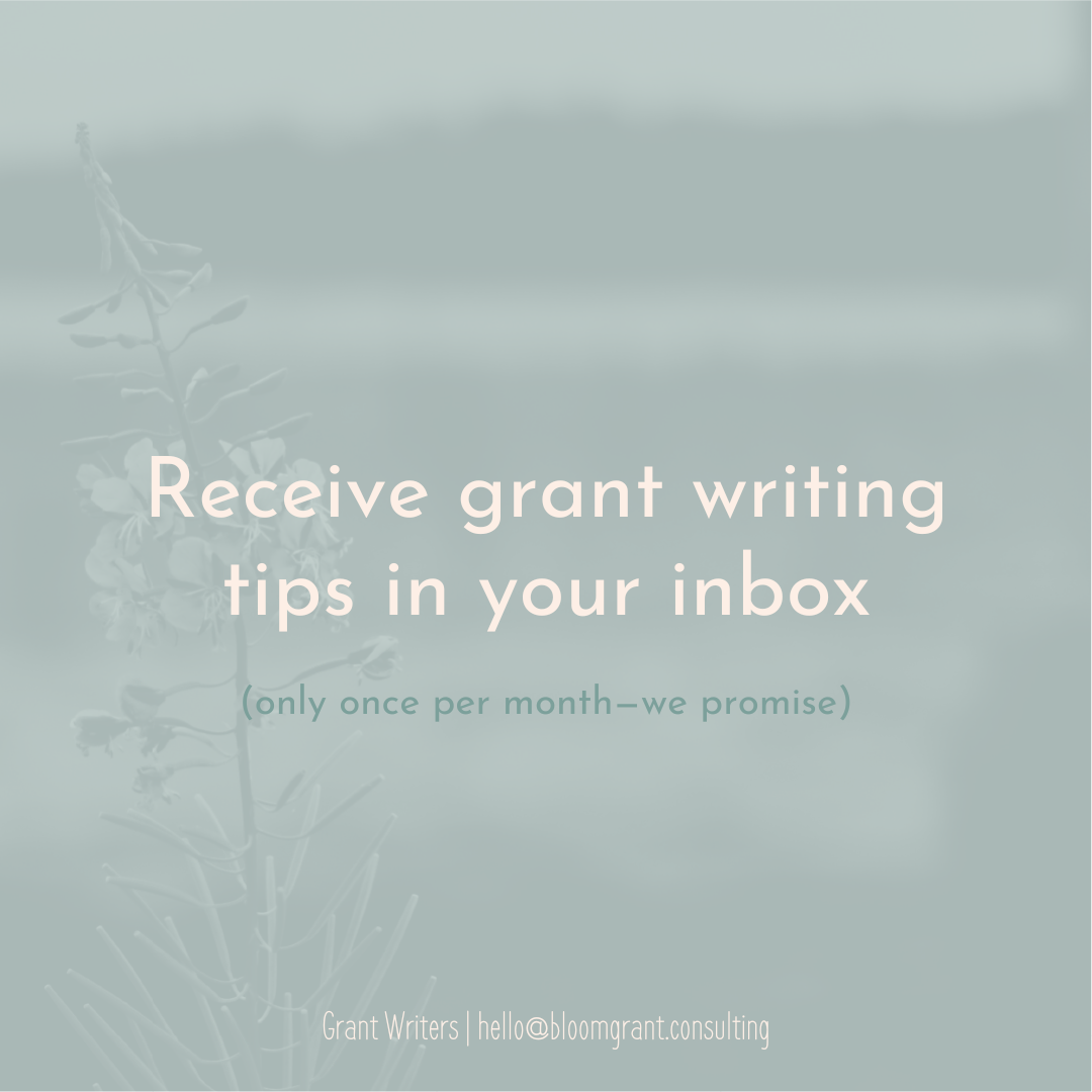 Bloom Grant Consulting